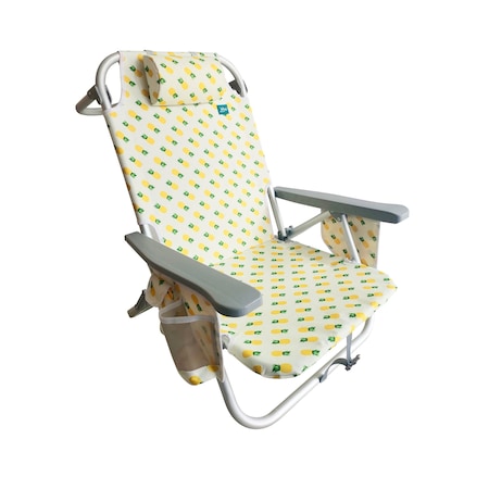Snow Joe Bliss Hammocks Backpack Aluminum Beach Chair W Side Pocket  Detachable Cooler Bag BBC-350-PIN
